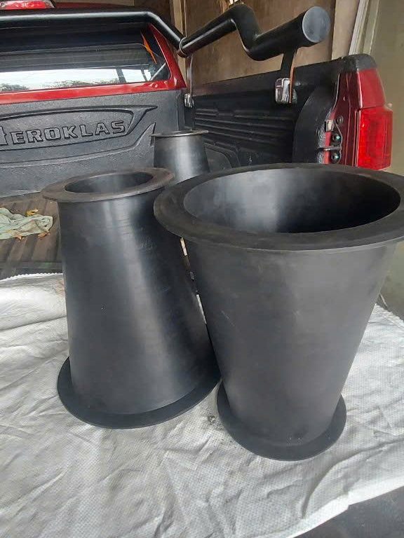 Cao su vỏ sò bơm cát